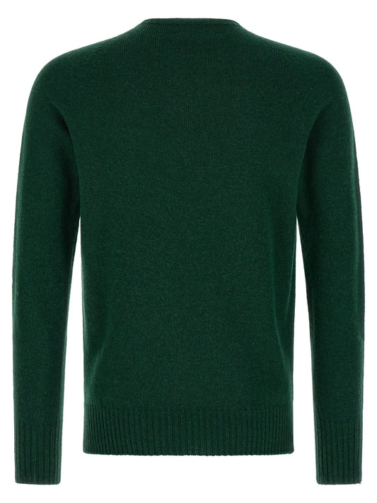 MA'RY'YA Bicolor Cashmere Cardigan
