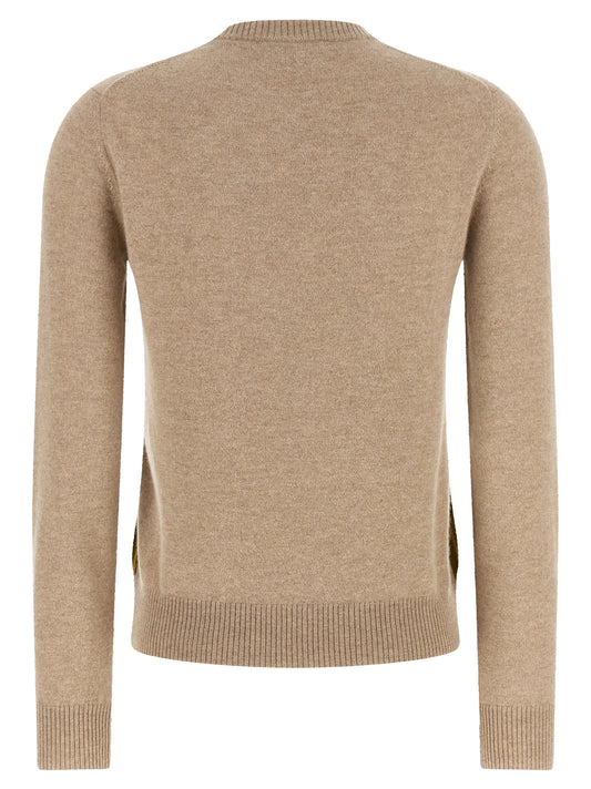 Ballantyne Beige Cashmere Cardigan