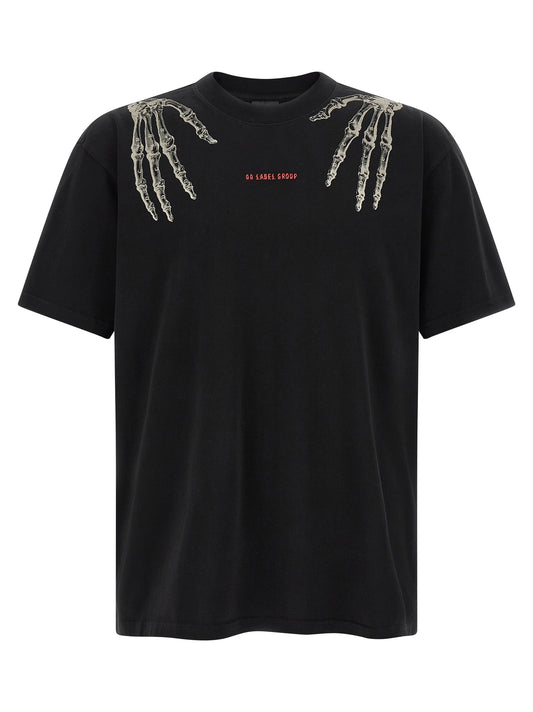 44 Label Group Black Cotton T-Shirt