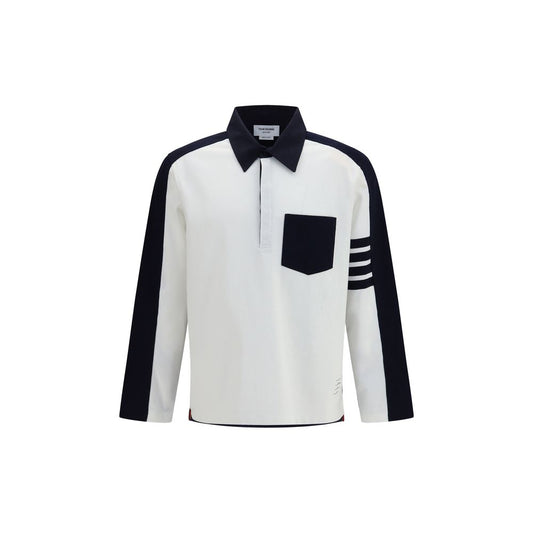 Thom Browne Multicolor Cotton Polo Shirt