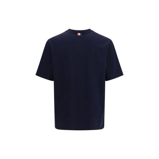Thom Browne Gray Cotton T-Shirt