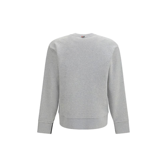 Thom Browne Gray Cotton Sweatshirt