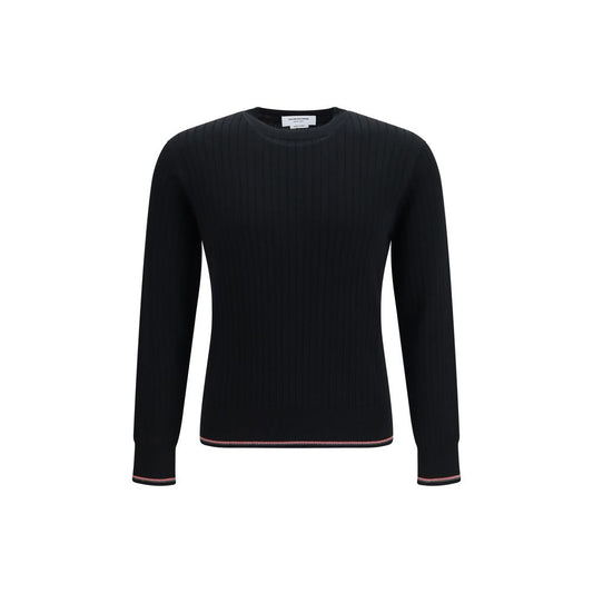 Thom Browne Black Wool Oves Aries Sweatshirt