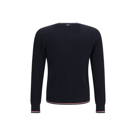 Thom Browne Blue Wool Oves Aries Cardigan