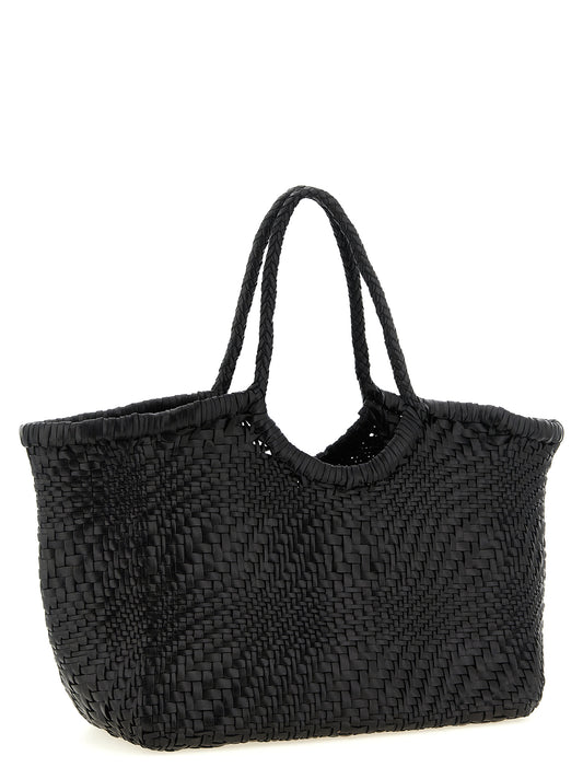 Dragon Diffusion Black Calfskin Shoulder Bag