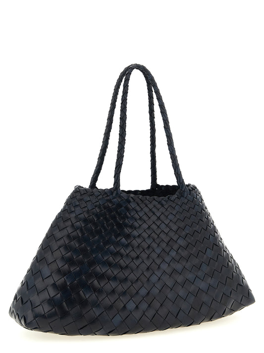 Dragon Diffusion Blue Calfskin Shoulder Bag