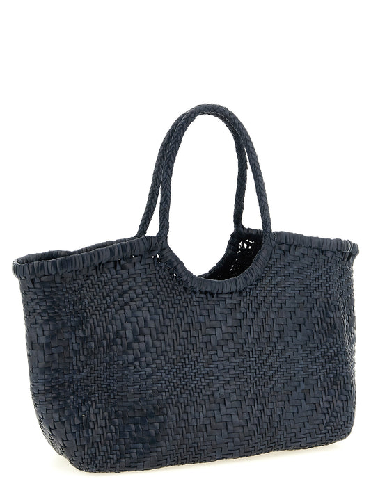 Dragon Diffusion Blue Calfskin Handbag