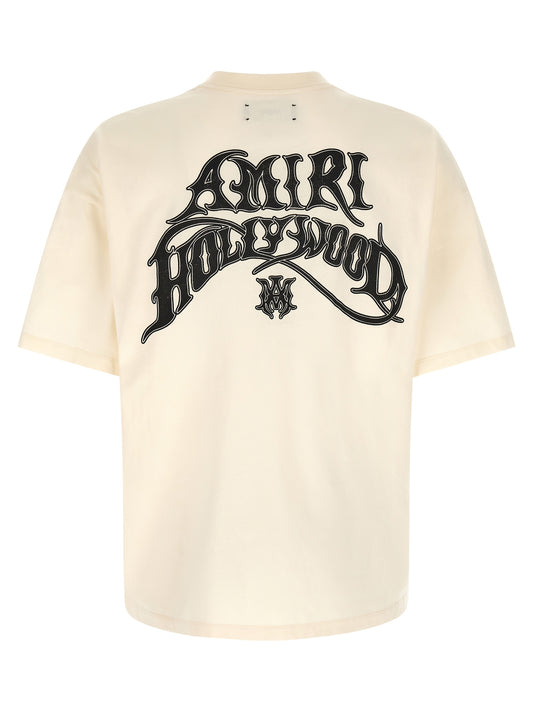 Amiri White Cotton T-Shirt