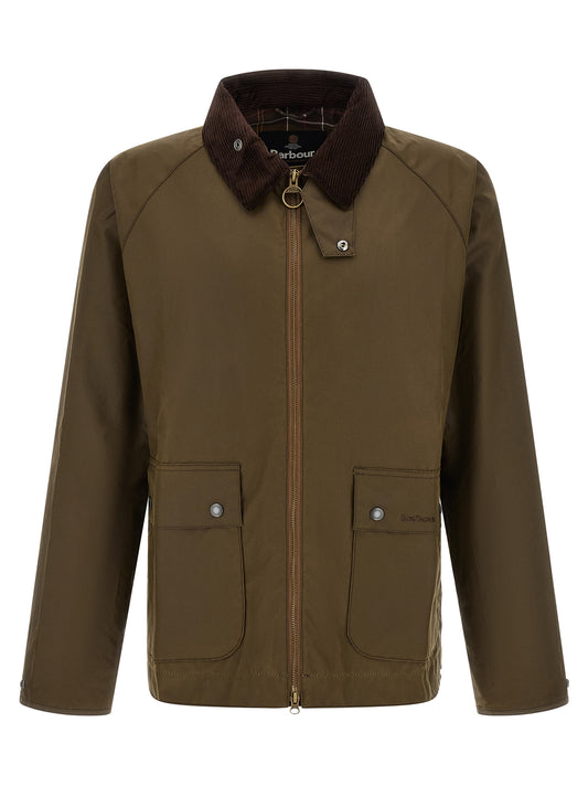 Barbour Brown Cotton Full-Length Jacket