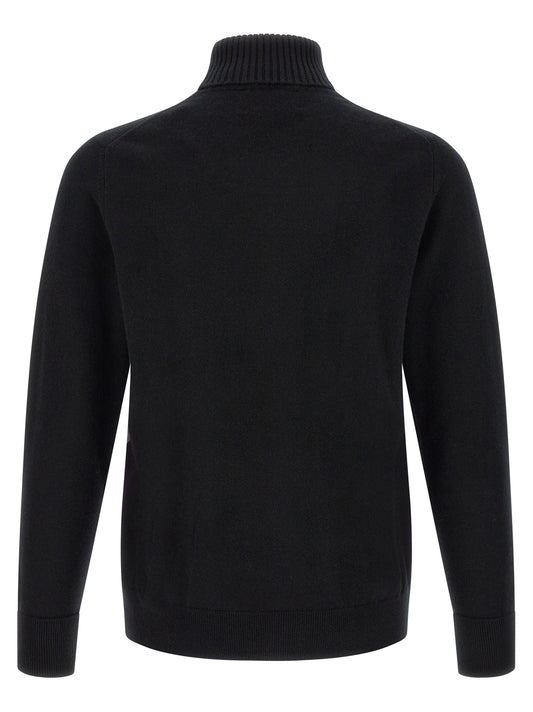Ballantyne Black Cashmere Cardigan