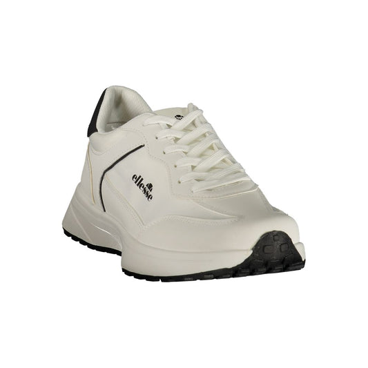 Ellesse White Polyurethane Men's Sneaker