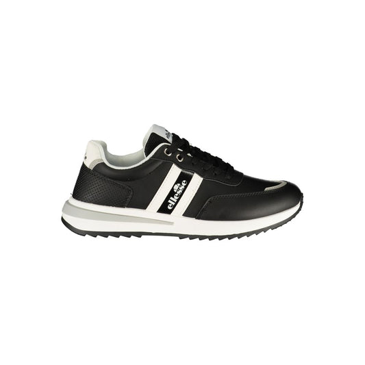 Ellesse Black Polyurethane Men's Sneakers