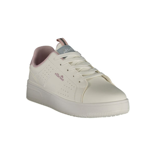 Ellesse White Polyurethane Women's Sneaker