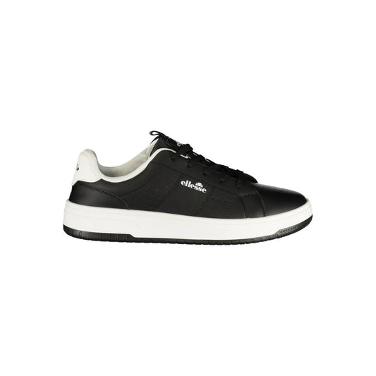 Ellesse Black Polyurethane Men's Sneaker