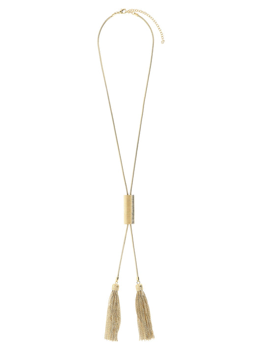 Balmain Gold Brass Necklace