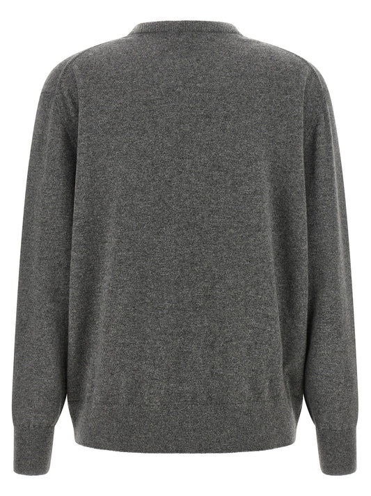 Dries Van Noten Gray Cashmere Cardigan