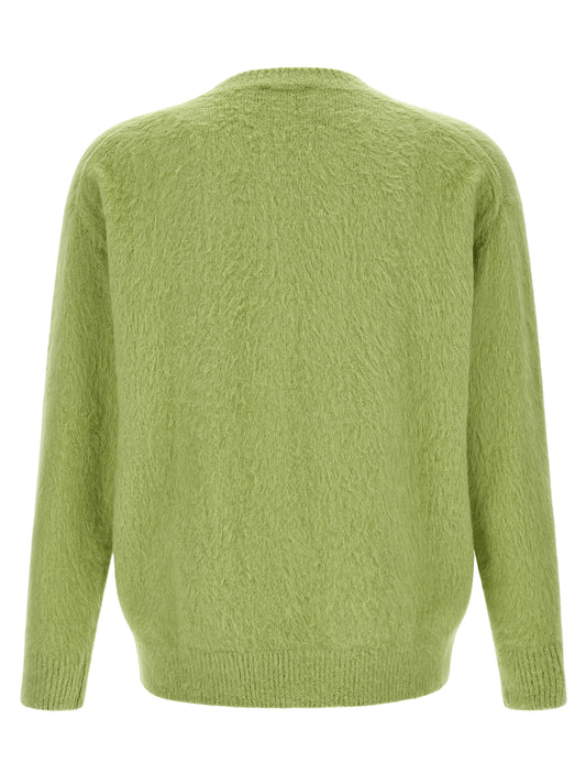 Roberto Collina Bicolor Cotton Cardigan