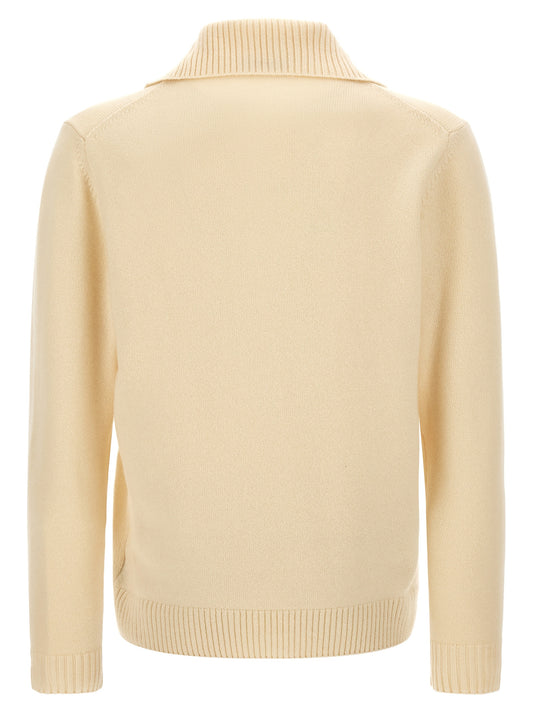 ZANONE White Cashmere Cardigan