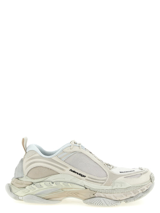 Balenciaga White Polyethylene Athletic Sneakers