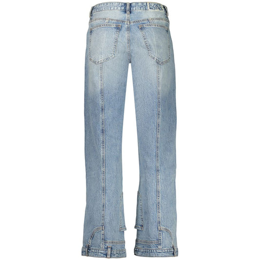 Desigual Azzurro Cotton Womens Jeans