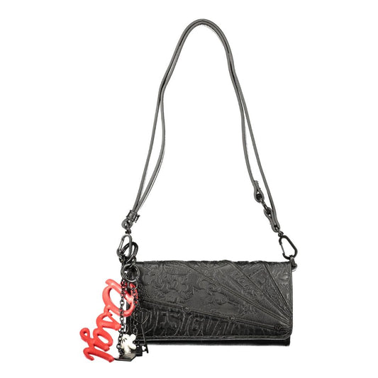 Desigual Black Polyurethane Women's Wallet