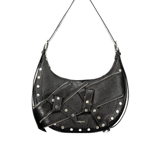 Desigual Nero Poliuretano Donna Bag
