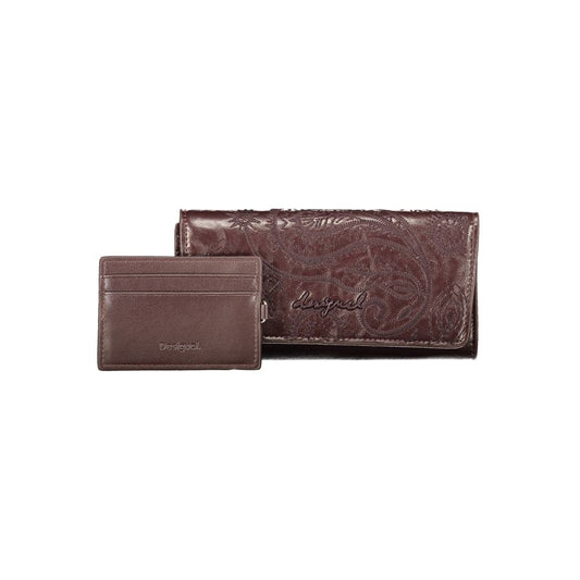 Desigual Brown Polyurethane Women Wallet