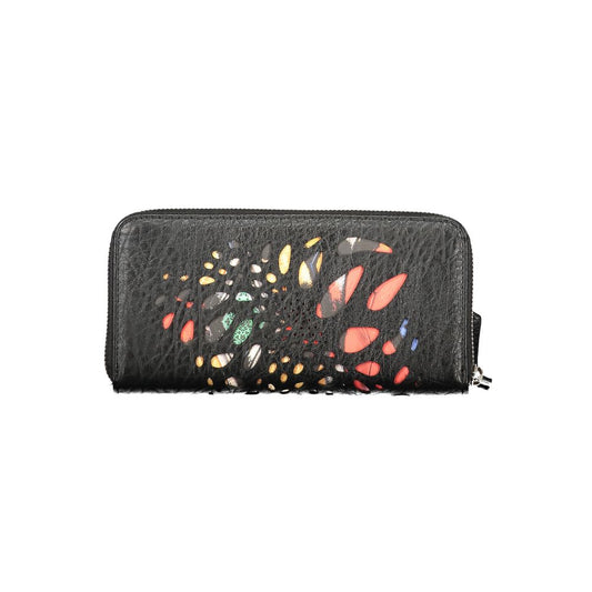 Desigual Nero Polyurethane Womens Wallet