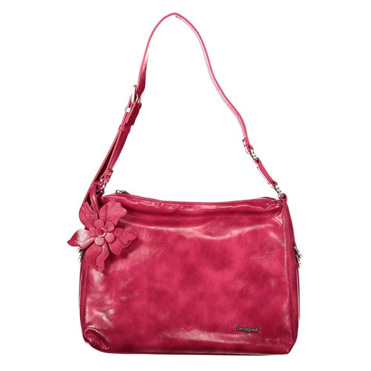 Desigual Pink Polyurethane Womens Bag