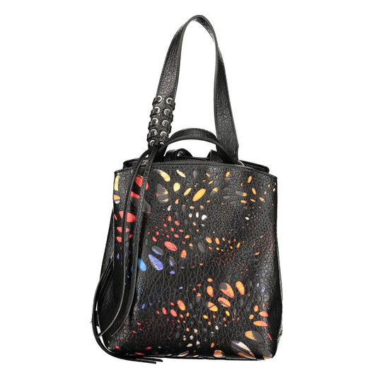 Desigual Black Polyurethane Women's Backpack