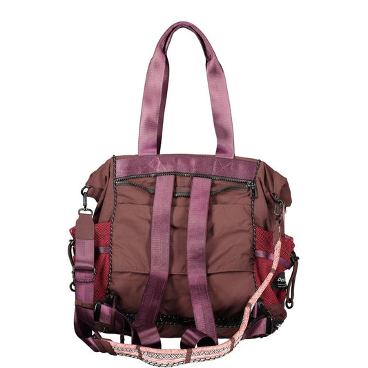 Desigual Brown Polyamide Handbag