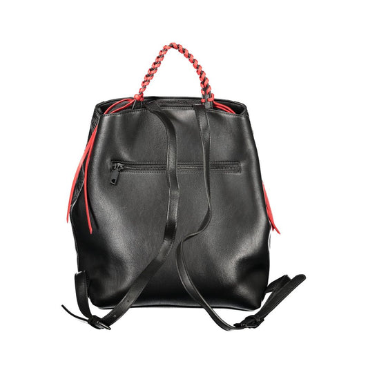 Desigual Black Polyethylene Backpack