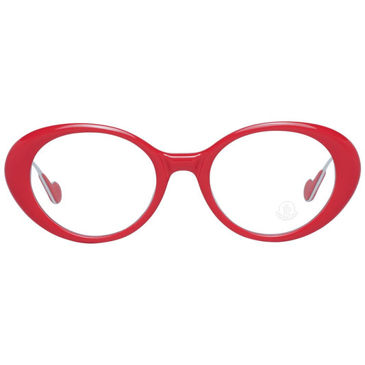 Moncler Red Metal & Plastic Glasses (Frames)