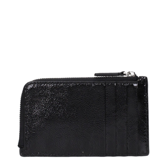 Courrèges Black Leather Wallet