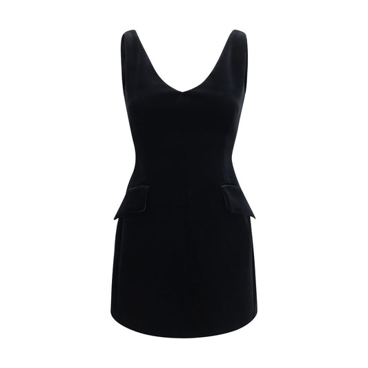 Max Mara Black Polyester Casual Dress