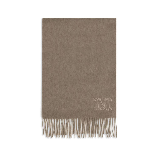Max Mara Beige Cashmere Scarf