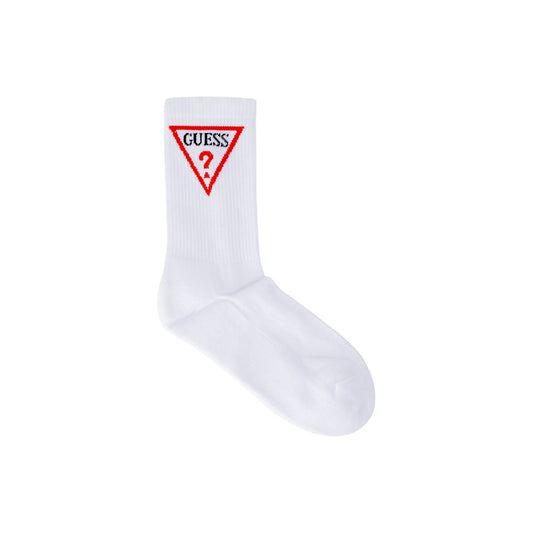 Guess Active White Cotton Socks