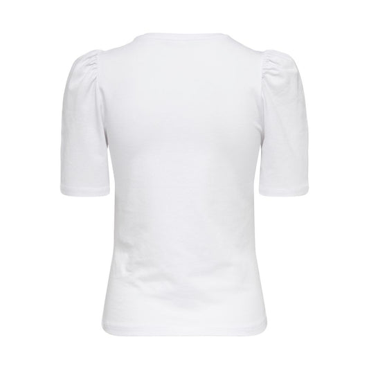 Only White Cotton T-Shirt