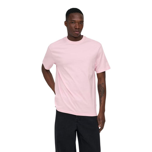 Only & Sons Multicolor Organic Cotton T-Shirt