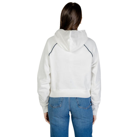 Tommy Hilfiger Jeans Cream Recycled Cotton Hoodie
