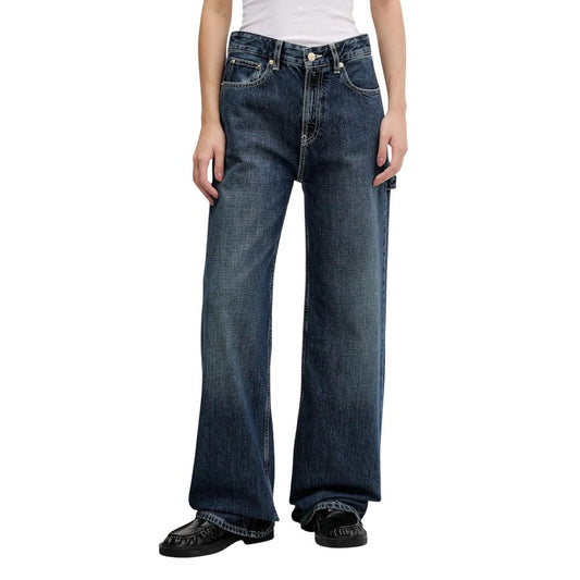 Tommy Hilfiger Jeans Blue Cotton Mom Jeans