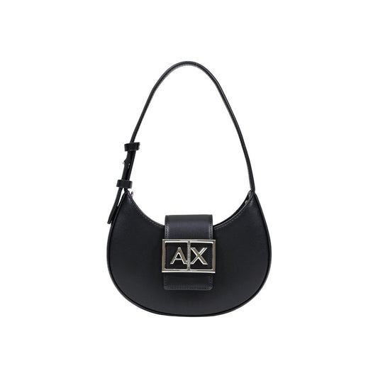 Armani Exchange Black Polyester Handbag