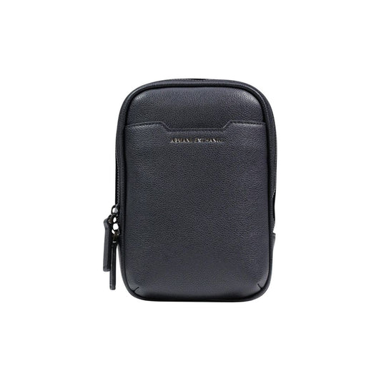 Armani Exchange Black Polyester Backpack