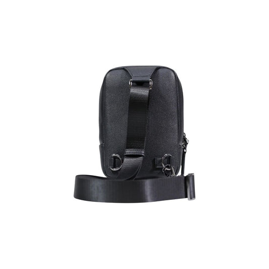 Armani Exchange Black Polyester Backpack