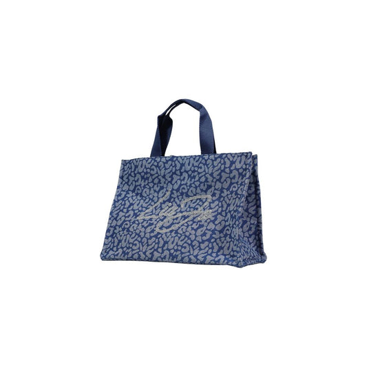 Liu Jo Blue Cotton Handbag