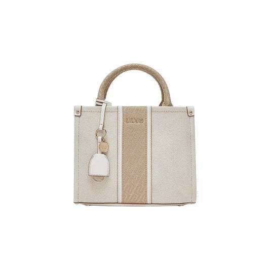 Liu Jo Beige Cotton Handbag
