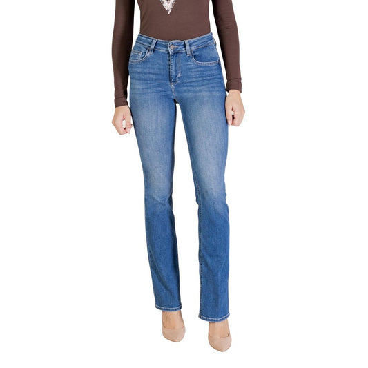 Liu Jo Blue Cotton Skinny Jeans