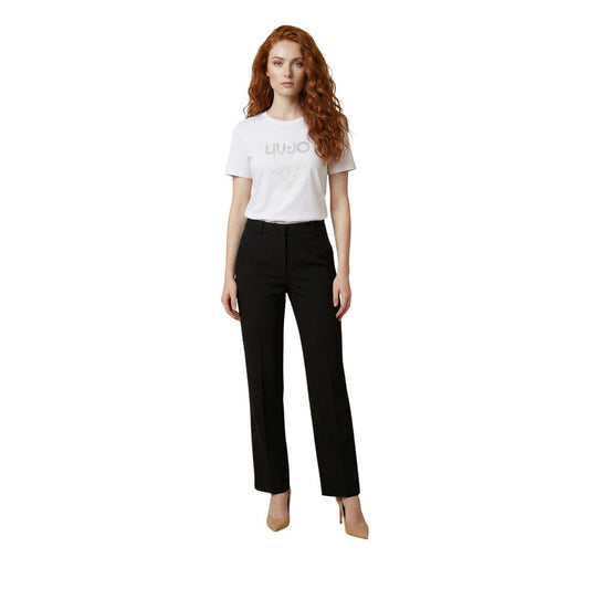 Liu Jo White Cotton T-Shirt