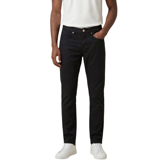 Jeckerson Blue Elastane Skinny Pants