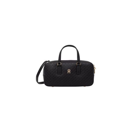 Tommy Hilfiger Black Polyethylene Handbag